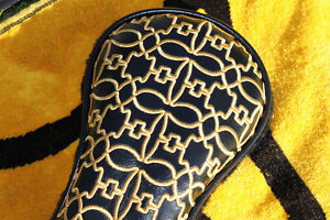 Scotty Cameron Japan Gallery Headcover - GOLD HOUNDSTOOTH - BRAND NEW - FAIRWAY image 1