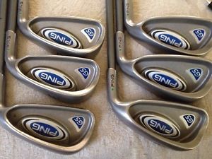 PING G5 IRONS 5-PW GRAPHITE REGULAR FLEX (GREEN DOT, +1/2") image 1