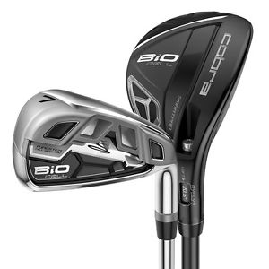 Cobra BiO Cell Black Irons Combo Set 3/4H, 4/5H, 6-PW, GW Graphite Regular Flex image 1