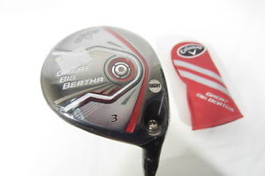 New! Callaway 2015 Great Big Bertha 15* 3 Wood Lite Flex Senior w/ Headcover image 1