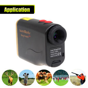 Handheld Monocular Laser Range Finder Telescope Distance Meter Yard 8 Modes image 1