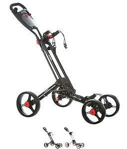 FITNESS Dunlop 4 Wheel Trolley golf White image 1