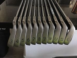 Karsten Ping i3 + Black Dot 3-9 PW UW SW LW Golf Iron Set RH Great Condition image 1