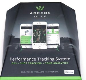 ARCCOS GOLF REAL-TIME GPS &amp; GOLF STAT TRACKING SYSTEM - NEW 2016 image 1