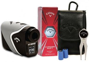 Laser GPS Rangefinder Power Pack Callaway Hybrid Balls Distance Divot Tool Golf image 1