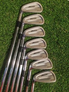 MIZUNO MP-57 FORGED IRONS :4-PW RIFLE PROJECT X 6.0 Stiff Steel Shaft LEFT HAND image 1