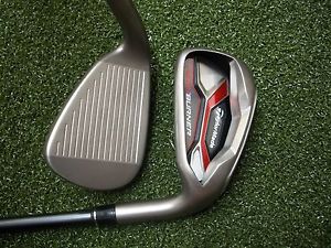 NEW TaylorMade AeroBurner 5-9+PW Iron Set/Steel KBS TaylorMade 90 Regular Flex image 1