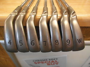 PING G30 IRONS 4 TO PW S300 STEEL LEFT HANDED EXCELLENT CONDITION image 1