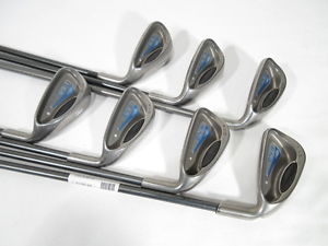 PING G2 EZ Silver Dot IRONS (7-PW,UW,SW,LW) w/Graphite SOFT-REGULAR (+1/2") image 1