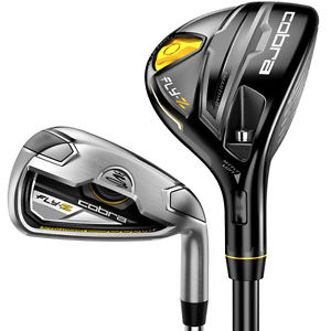 Cobra Fly-Z Black Hybrid Iron Combo Set NEW image 1