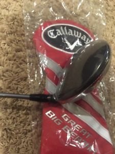 Callaway 2016 Great Big Bertha 9* Driver "S" Kuro Kage + Cover + Tool - NEW image 1