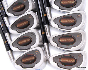 WILSON ADVANTAGE 3-PW, SW IRONS REFLEX GRAPHITE REGULAR FLEX - NEW GRIPS #C6371 image 1