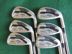 Callaway APEX Forged 5-PW Irons KBS Tour V STIFF -1".... #958 image 1