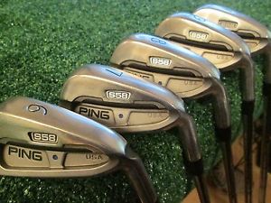 Nice! Ping S58 Iron Set 6-PW Blue Dot Steel ZZ-65 Stiff Flex image 1