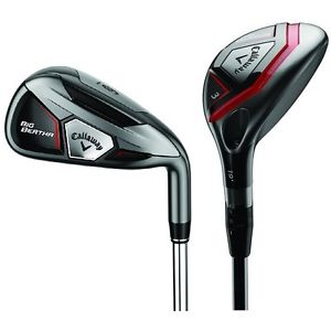 Left Handed Callaway Big Bertha Combo 4H, 5H, 6-Pw Iron Set Stiff image 1