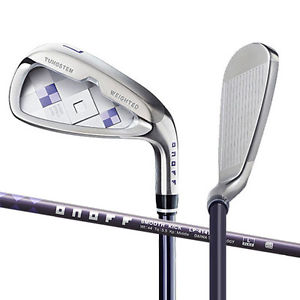 LADIES ONOFF LP414 SINGLE IRON AW(50*) GRAPHITE SHAFT RH NEW FROM JAPAN image 1