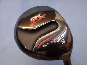 Used[B-] Golf Royal Collection PRO TX Black IP Fairway wood Stiff 5W Men O7U image 1