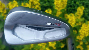 Ping S55 irons 3-PW (Black Dot) NS PRO Shaft Upgrade image 1