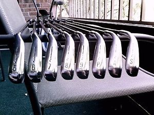 Excel EGI Cavity Back Iron set 5-PW, AW + SW. RH, Graphite Regular, + 1" Long image 1