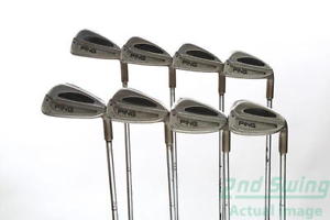 Ping S59 Iron Set 3-PW True Temper Dynamic Gold Steel Stiff Right Blue Dot 37.5 image 1
