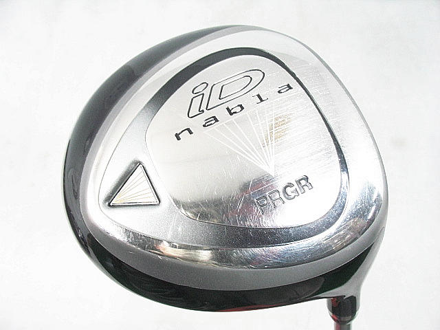 Used[B] Golf PRGR iD nabla nabla black driver Original carbon M-46 1W Men O7N image 1