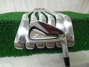Used Rh Srixon Z-545 4-Pw Iron Set Kbs Tour Stiff Flex Steel Rh image 1