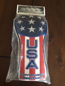SCOTTY CAMERON TITLEIST 2011 US OPEN USA FLAG DRIVER HC NIB image 1