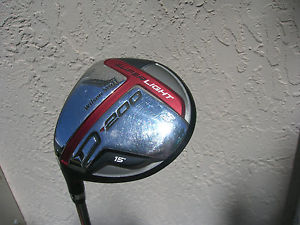 Nice Wilson Staff D-200 Left Hand 15* 3 Wood UST Elements Graphite Stiff  +HC image 1