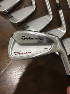Taylormade MC Tour Preferred Iron Set 4-PW Stiff Flex - Excellent Condition image 1