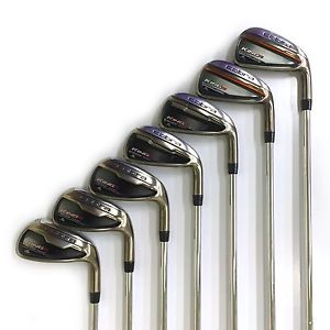 Cobra King F6 Iron Set 4-PW w/ Steel Regular Flex Shafts CUSTOM image 1