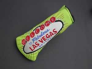 UNUSED Scotty Cameron LAS VEGAS BUTCH HARMON Lime Putter Cover image 1