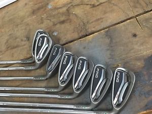Ping G25 Green Dot Iron Set 5 - Pitching , Gap, Sand Wedge Steel Regular Flex image 1