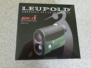 NEW Leupold GX-1i2 Caddy Pack Laser Golf Range Finder Pinhunter 2 w/ Pouch &amp; Hat image 1