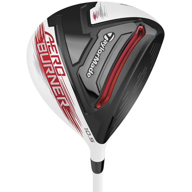 Taylormade Aeroburner Tp 9.5* Driver Stf Matrix Ozik White Tie Rh Excnt image 1
