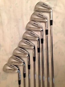 Mizuno MP-32 Irons, 3 iron to PW, RIFLE FLIGHTED 6.0 STIFF RH image 1