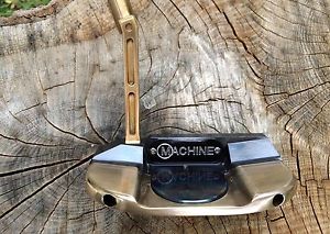 Carbon machine M2a Converter  putter Proto Albz/Damascus Flange image 1