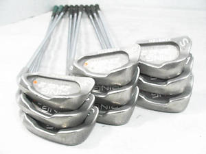 Used[B] Golf Ping ZING2 stainless steel Orange Iron set 1FLEX Men T5E image 1
