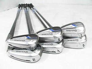Used[B+] Golf TaylorMade Speed ??blade 2013 Japan Iron set TM7-114 Stiff Men E5B image 1