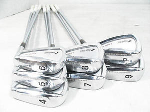 Used[B] Golf Bridgestone Tour Stage X blade CB 2004 Iron set Stiff Men K0R image 1