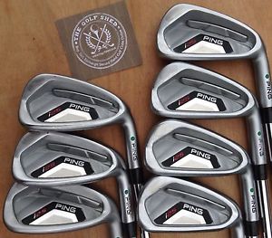 Ping i25 Irons - 4 - PW - CFS X FLEX SHAFTS - GREEN DOT image 1