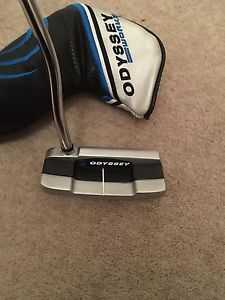 Odyssey Works Versa 1 Wide Tank Putter with SuperStroke Grip Mens RH 35" image 1