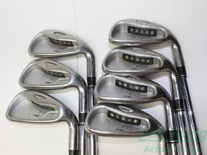 TaylorMade Rac OS 2005 Iron Set 4-PW Steel Stiff Right 40 in image 1