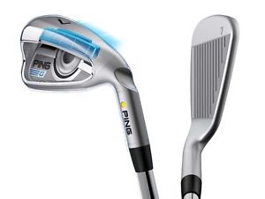 NEW! ~ Ping G Irons 4-UW~ Yellow Dot ~ Ping AWT 2.0 Stiff Flex Steel image 1