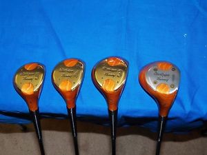 MacGregor MT Tourney Persimmon Woods Set Golf Clubs, D 3 4 5 woods image 1