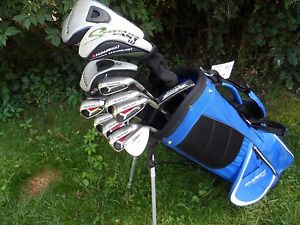TAYLORMADE &amp; TITLEIST COMPLETE GOLF CLUB SET STIFF FLEX W /UPGRADES image 1