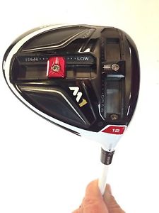 TAYLORMADE M1 DRIVER 12* MATRIX OZIK 5X3 WHITE TIE GRAPHITE R-FLEX SHAFT 46" image 1