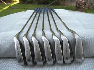 PAX GOLF PT IRONS # 3-SW / MISSING #7IRON/ PARRALLEL AXIS SYSTEM/ REG. FLEX / RH image 1
