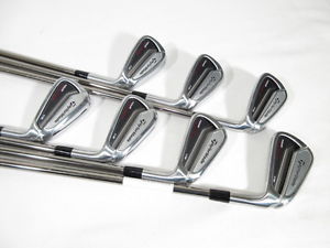 Nice! TAYLOR MADE 2014 TOUR PREFERRED CB IRONS (4-PW) w/UST Recoil 95 REGULAR image 1