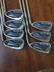 Ping G30 5-PW,UW Iron Set CFS Steel Orange Dot image 1
