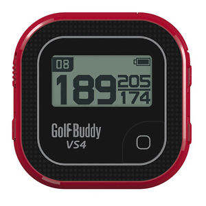 GolfBuddy VS4 Golf GPS Range Finder - Black/Red image 1